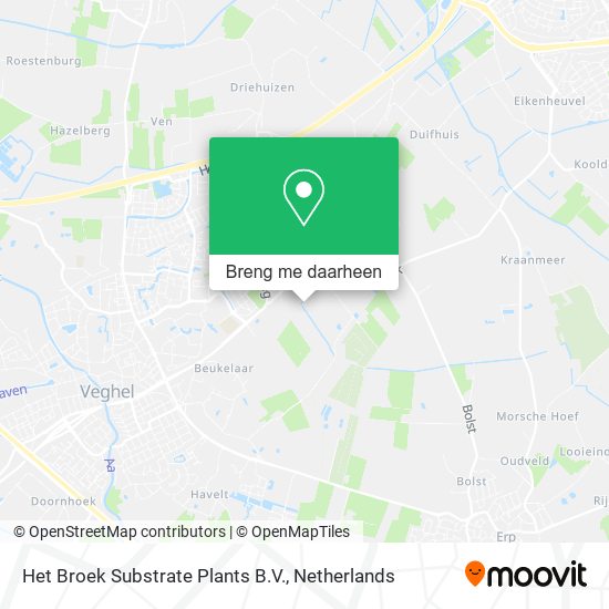 Het Broek Substrate Plants B.V. kaart