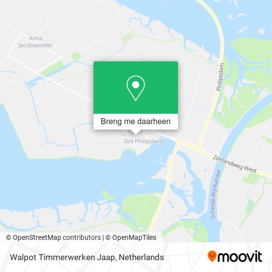 Walpot Timmerwerken Jaap kaart