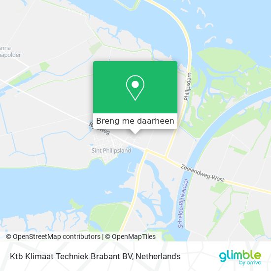 Ktb Klimaat Techniek Brabant BV kaart