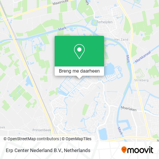 Erp Center Nederland B.V. kaart