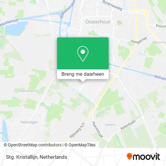 Stg. Kristallijn kaart