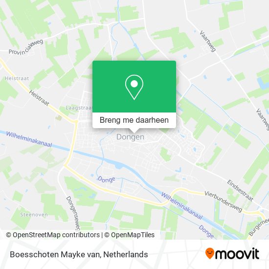 Boesschoten Mayke van kaart