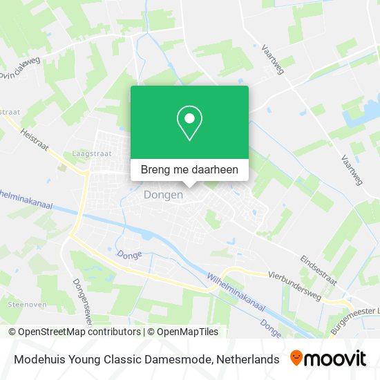 Modehuis Young Classic Damesmode kaart