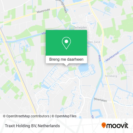 Traxit Holding BV kaart