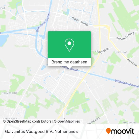 Galvanitas Vastgoed B.V. kaart