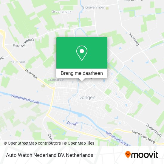 Auto Watch Nederland BV kaart