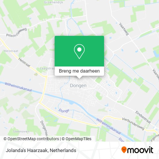 Jolanda's Haarzaak kaart