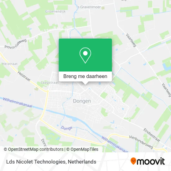 Lds Nicolet Technologies kaart