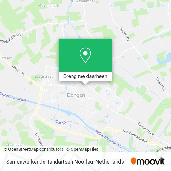 Samenwerkende Tandartsen Noorlag kaart