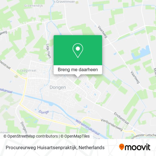 Procureurweg Huisartsenpraktijk kaart