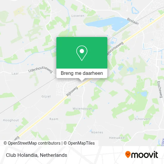 Club Holandia kaart