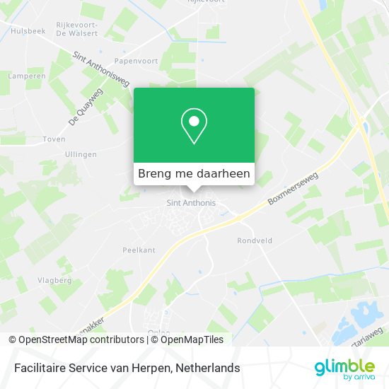 Facilitaire Service van Herpen kaart