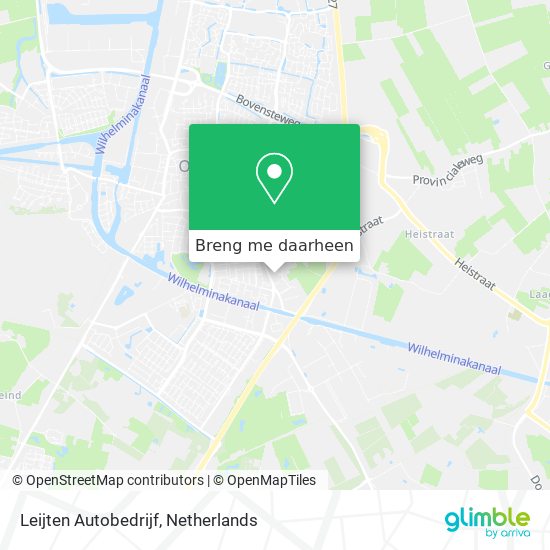 Leijten Autobedrijf kaart