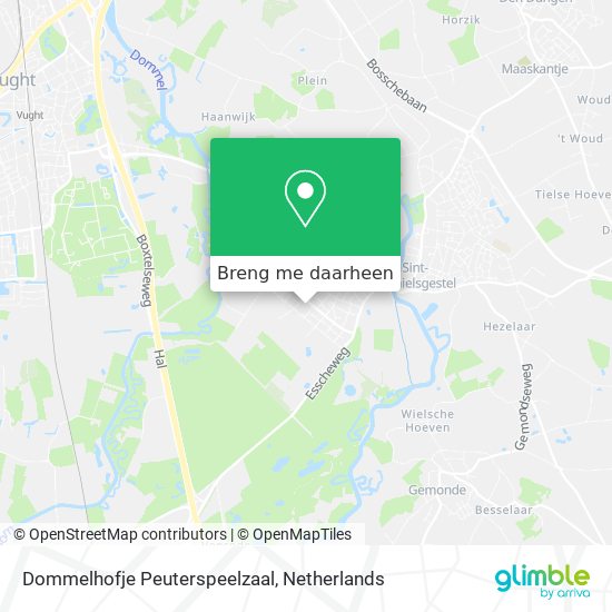 Dommelhofje Peuterspeelzaal kaart