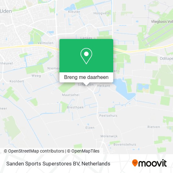 Sanden Sports Superstores BV kaart