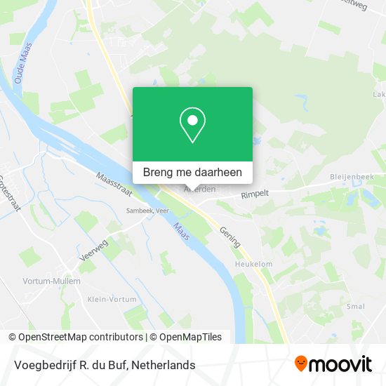 Voegbedrijf R. du Buf kaart