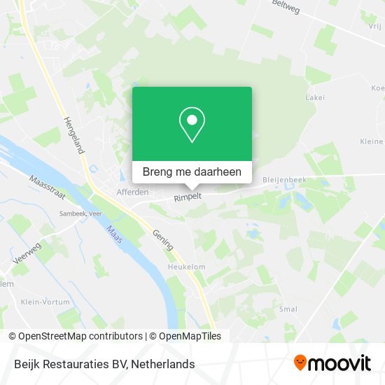 Beijk Restauraties BV kaart