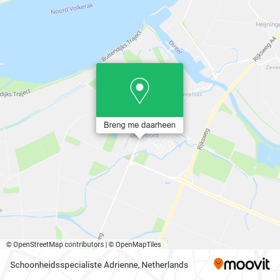 Schoonheidsspecialiste Adrienne kaart