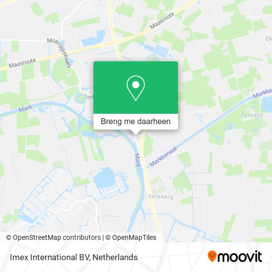 Imex International BV kaart