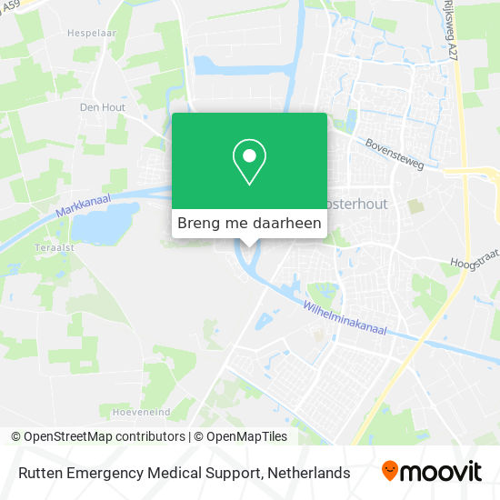 Rutten Emergency Medical Support kaart