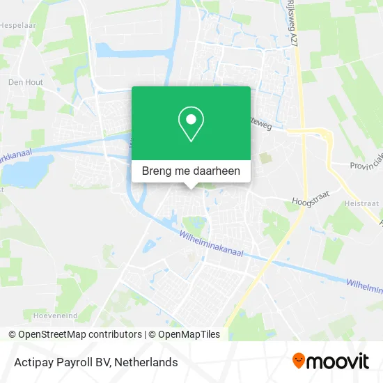 Actipay Payroll BV kaart