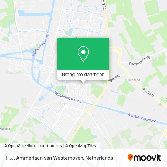 H.J. Ammerlaan-van Westerhoven kaart