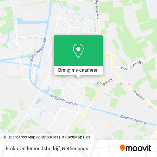 Emko Onderhoudsbedrijf kaart