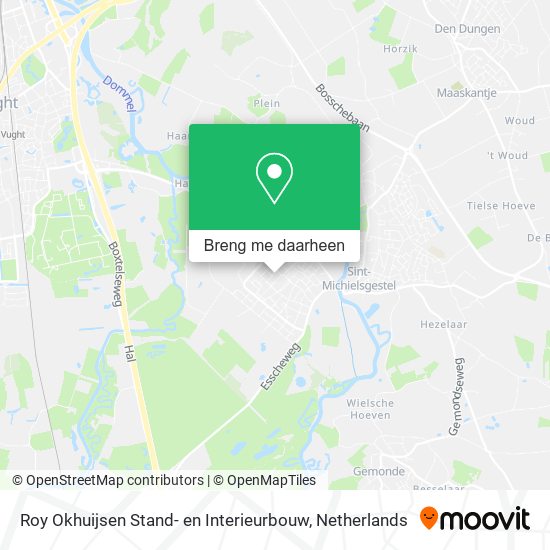 Roy Okhuijsen Stand- en Interieurbouw kaart
