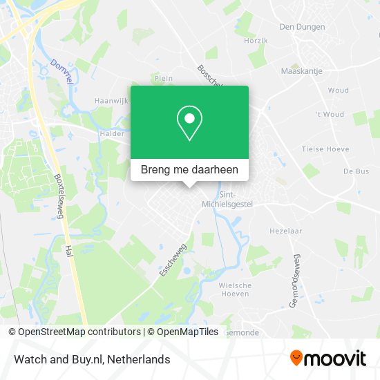 Watch and Buy.nl kaart