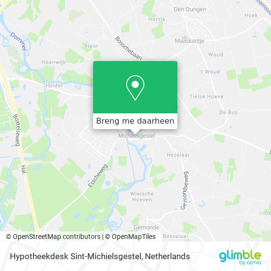 Hypotheekdesk Sint-Michielsgestel kaart