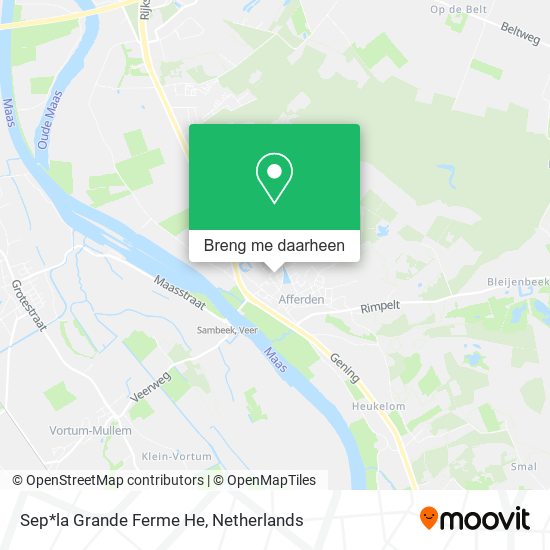 Sep*la Grande Ferme He kaart