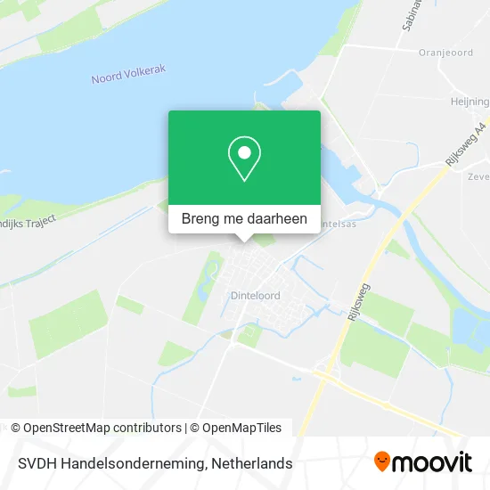 SVDH Handelsonderneming kaart