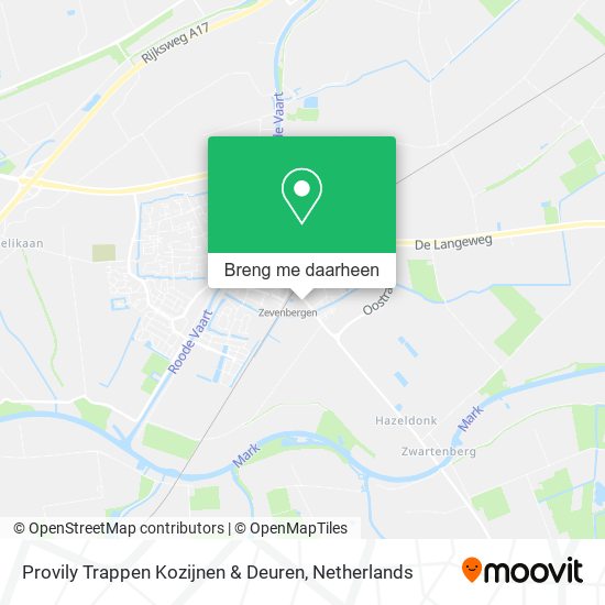 Provily Trappen Kozijnen & Deuren kaart