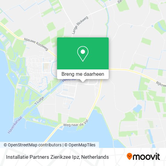 Installatie Partners Zierikzee Ipz kaart