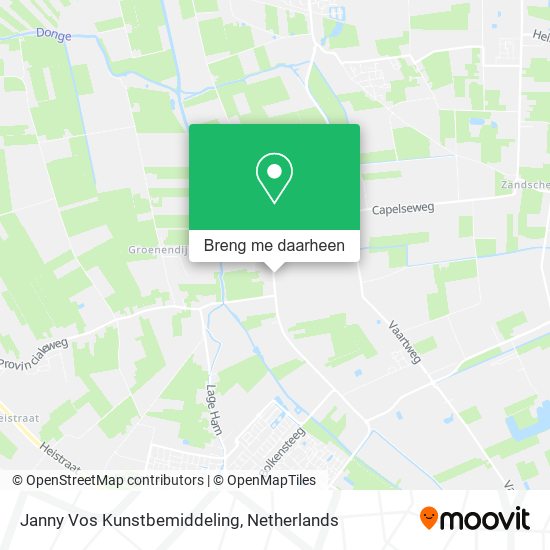 Janny Vos Kunstbemiddeling kaart