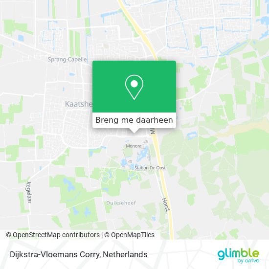 Dijkstra-Vloemans Corry kaart