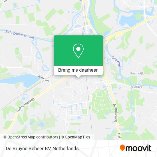 De Bruyne Beheer BV kaart