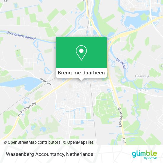 Wassenberg Accountancy kaart