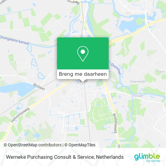 Werneke Purchasing Consult & Service kaart