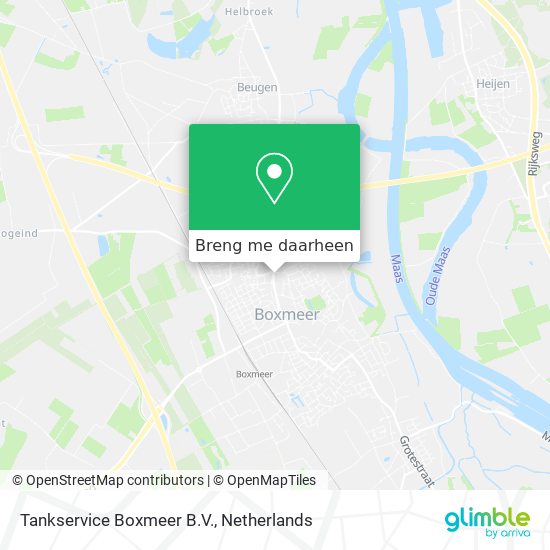 Tankservice Boxmeer B.V. kaart