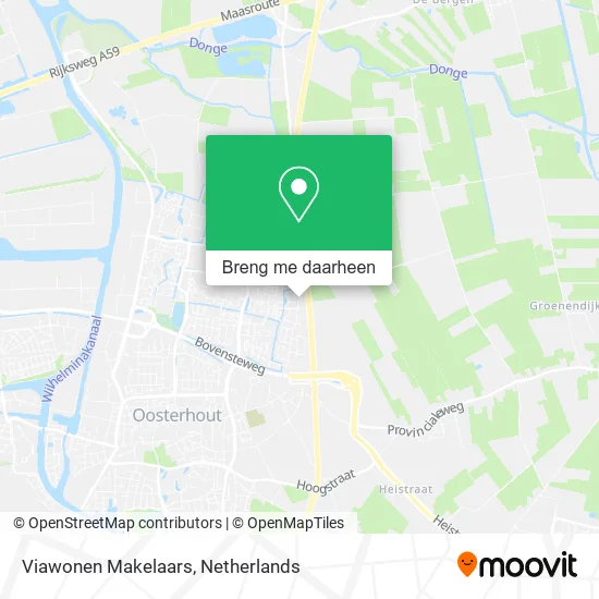 Viawonen Makelaars kaart