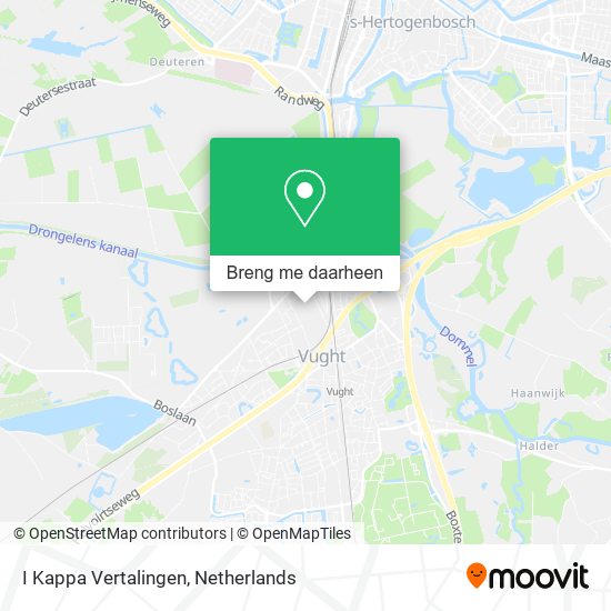 I Kappa Vertalingen kaart