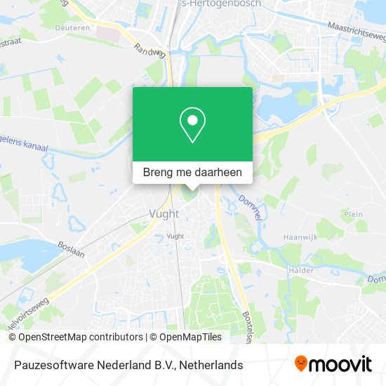 Pauzesoftware Nederland B.V. kaart