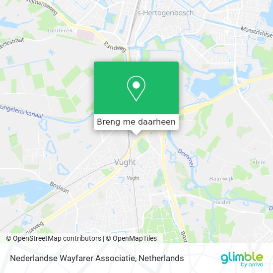 Nederlandse Wayfarer Associatie kaart