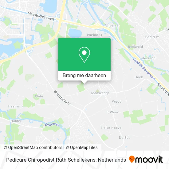 Pedicure Chiropodist Ruth Schellekens kaart