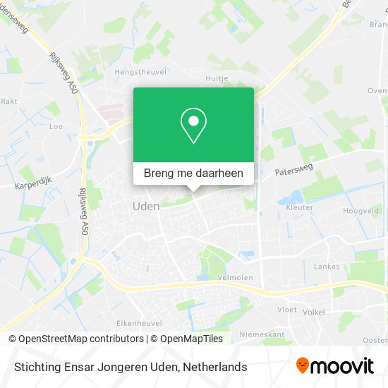 Stichting Ensar Jongeren Uden kaart
