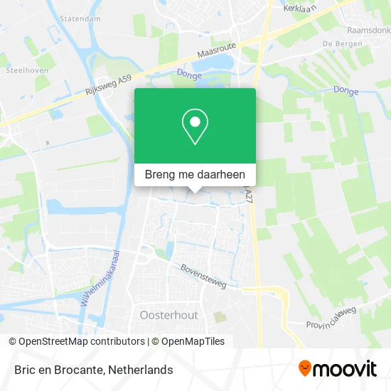 Bric en Brocante kaart