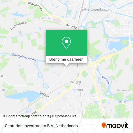 Centurion Investments B.V. kaart