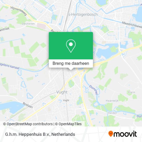G.h.m. Heppenhuis B.v. kaart