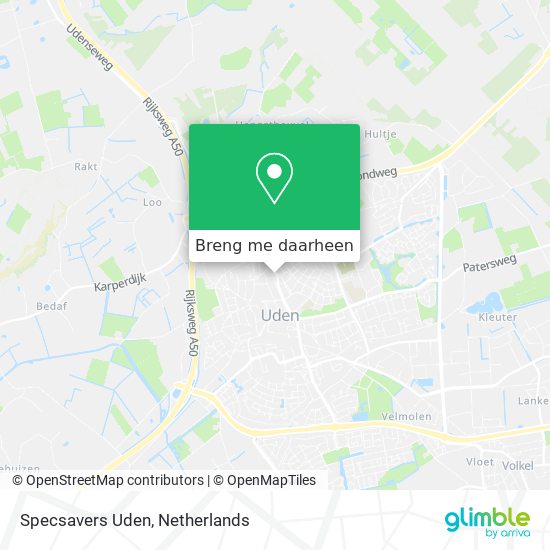 Specsavers Uden kaart